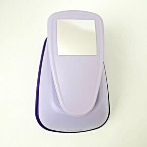 Marvy Uchida Giga Clever Lever 1 5/8" Square Punch Paper Crafting Scrapbooking